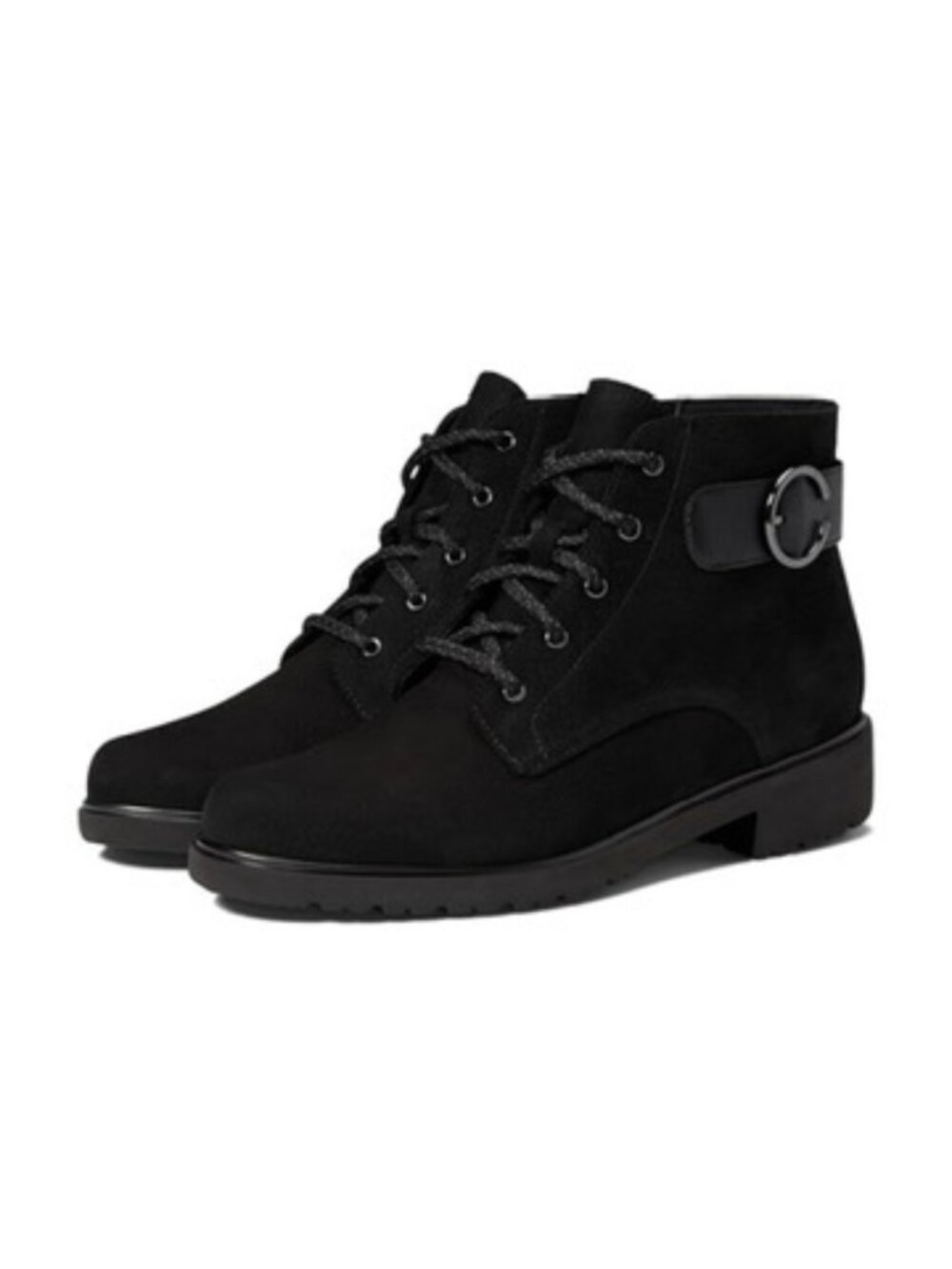 New Munro Bradley II Boot Black Leather Sz US 9N